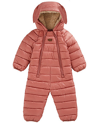 Toastie Kids Quilted Onesie - Desert Pink - Sorona Eco Down Fill Rompers
