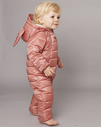 Toastie Kids Quilted Onesie - Desert Pink - Sorona Eco Down Fill Rompers