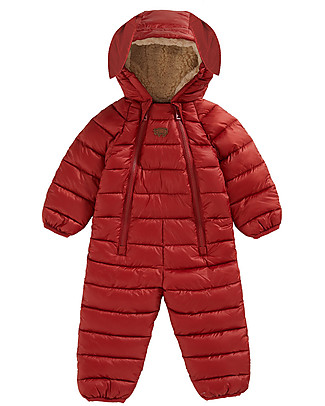 Toastie Kids Quilted Onesie -Persimmon - Sorona Eco Down Fill Coats