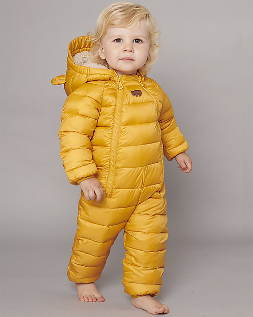 Toastie Kids Quilted Onesie -Soft Ochre - Sorona Eco Down Fill Coats