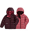 Toastie Kids Sustainable Reversible Puffer Jacket - Cherry&Rose Pink - Eco Down Fill Down Jacket