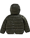 Toastie Kids Sustainable Reversible Puffer Jacket - Khaki/Parsimmon - Eco Down Fill Down Jacket