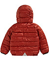 Toastie Kids Sustainable Reversible Puffer Jacket - Khaki/Parsimmon - Eco Down Fill Down Jacket