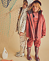 Toastie Kids Waterproof Raincoat with Thermal Lined - Pink - Recycled Material Waterproof