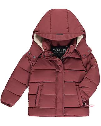 Toastie Kids Wild Lunar Puffer - Ruby Red Down Jacket