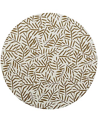 Toddlekind Clean Wean Mats - Ocean Leaves - Sand Castle - 105 cm - Non-toxic and Safe! Carpets