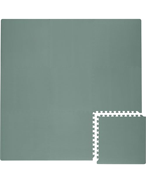 Toddlekind Playmat - Classic Collection - Moss - 131x131 cm Puzzle Mats