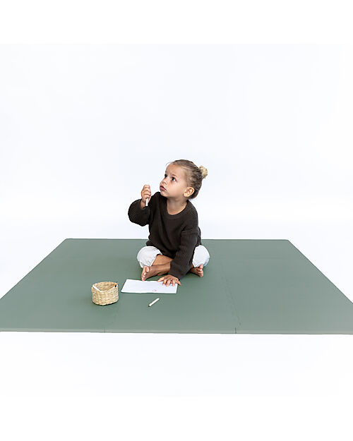 Toddlekind Playmat - Classic Collection - Moss - 131x131 cm Puzzle Mats