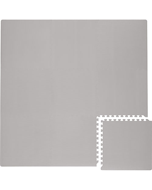 Toddlekind Playmat - Classic Collection -  Stone/Grey - 131 x 131 cm Puzzle Mats