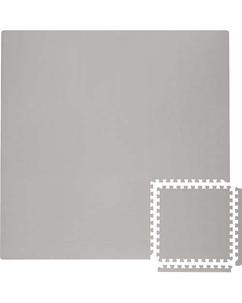 Toddlekind Playmat - Classic Collection -  Stone/Grey - 131 x 131 cm Puzzle Mats