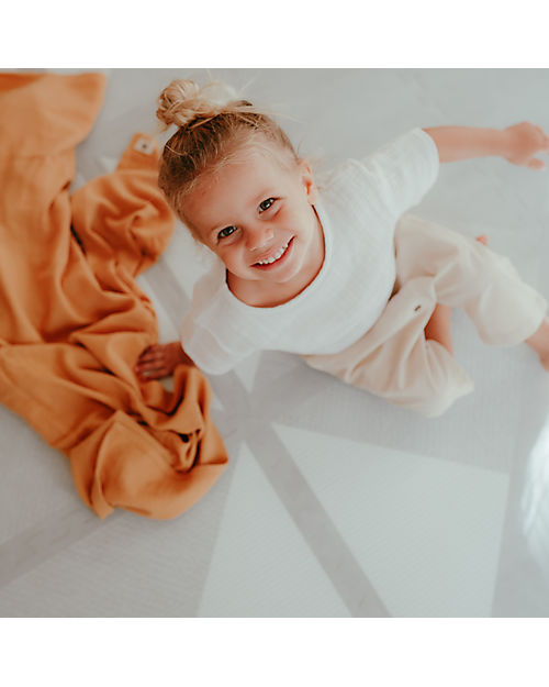 Toddlekind Playmat - Kyte Collection - Storm/Grey - 120x180 cm Puzzle Mats