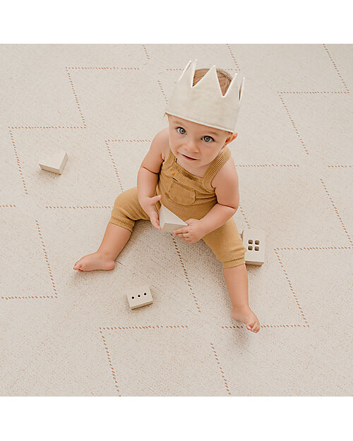 Toddlekind Playmat - The Tulum Collection - Bone - 120x180 cm Puzzle Mats