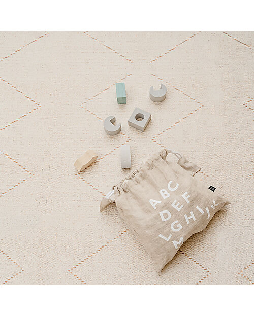 Toddlekind Playmat - The Tulum Collection - Bone - 120x180 cm Puzzle Mats