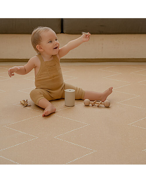 Toddlekind Playmat - The Tulum Collection - Sandstone - 120x180 cm Puzzle Mats