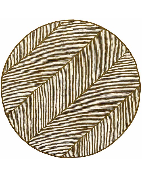 Toddlekind Reversible Luxe Nappy-Free Baby Mats - Sand Castle - 123 cm Padded Playmats