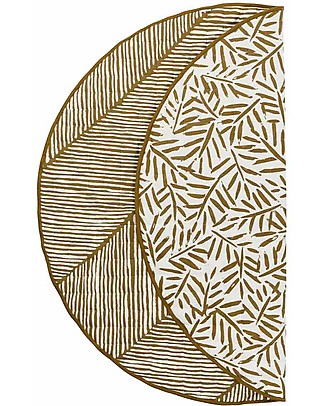 Toddlekind Reversible Luxe Nappy-Free Baby Mats - Sand Castle - 123 cm Padded Playmats