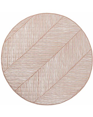 Toddlekind Reversible Luxe Nappy-Free Baby Mats - Seashell - 123cm High Chair Mats