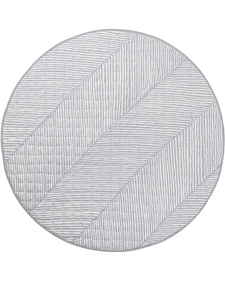 Toddlekind Reversible Luxe Nappy-Free Water-Resitant Baby Mats - Grey - 123cm Carpets