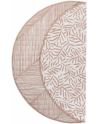 Toddlekind Reversible Luxe Nappy-Free Water-Resitant Baby Mats - Seashell - 123cm Carpets