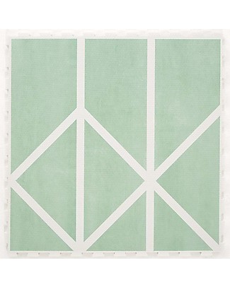 Toddlekind Stackable Foam Playmat - Nordic Neo Matcha - 120x180 cm Playmats