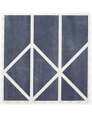 Toddlekind Stackable Foam Playmat - Nordic Petroleum - 120x180 cm Playmats