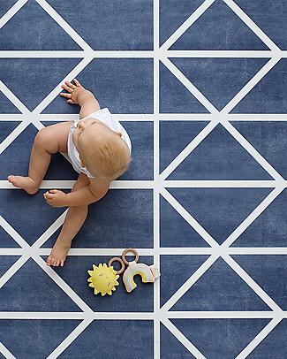 Toddlekind Stackable Foam Playmat - Nordic Petroleum - 120x180 cm Playmats