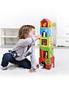 Tooky Toy 5 Stacking Boxes - Farm - From 12 Months Wooden Blocks and Construction Sets