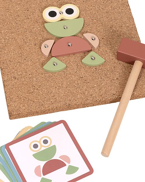 Tooky Toy Educational Game - Tap Tap - Over 20 Modular Shapes! - 4+ Years STEM toys