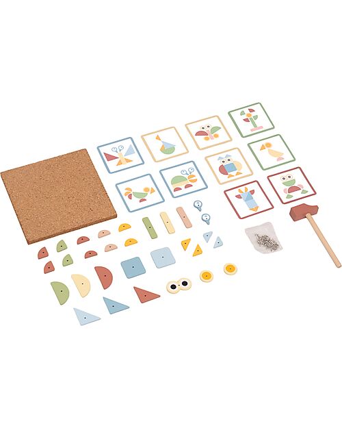 Tooky Toy Educational Game - Tap Tap - Over 20 Modular Shapes! - 4+ Years STEM toys