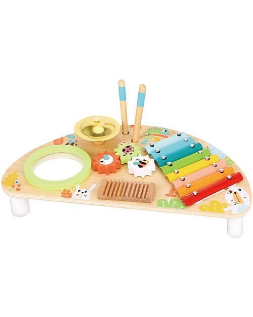 Tooky Toy Multifunctional Musical Table - 44 x 23 x 10 cm - From 24 Months Musical Instruments