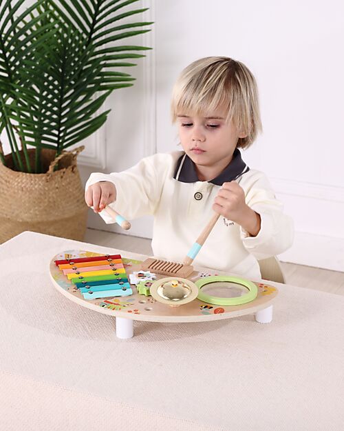 Tooky Toy Multifunctional Musical Table - 44 x 23 x 10 cm - From 24 Months Musical Instruments