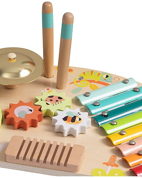 Tooky Toy Multifunctional Musical Table - 44 x 23 x 10 cm - From 24 Months Musical Instruments