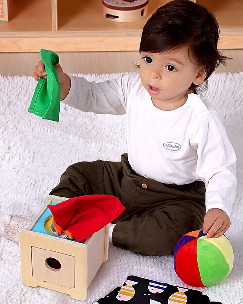 Tooky Toy Multisensory Educational Box - 21 Pieces - 32.5 x 27 x 14 cm - 0+ Sensory Games_