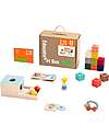 Tooky Toy Multisensory Educational Box - 22 Pieces - 32.5 x 27 x 14 cm - 6m+ Sensory Games_
