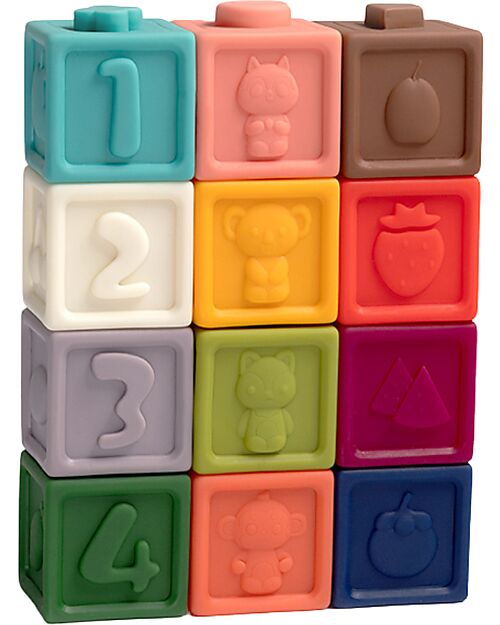 Tooky Toy Multisensory Educational Box - 22 Pieces - 32.5 x 27 x 14 cm - 6m+ Sensory Games_