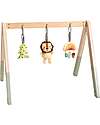 Tooky Toy Multisensory gymnasium - 60 x 53.5 x 47.5 cm - 0+ Baby Gym