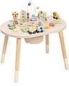 Tooky Toy Oval Multiactivity Table - 60 x 40 x 55.5 cm - 18m+ Sensory Games_