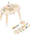 Tooky Toy Oval Multiactivity Table - 60 x 40 x 55.5 cm - 18m+ Sensory Games_