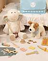 Tooky Toy Small Wooden Vet Set - 16 Pieces - 24 x 18 x 9 cm - 3+ Years Pretend Play