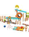 Tooky Toy Wooden Dominoes - 57 Pieces - 3+ Years Wooden Blocks and Construction Sets