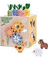 Tooky Toy Wooden Multiactivity Cube - 27 Pieces - 14.5 cm - 18m+ Sensory Games_