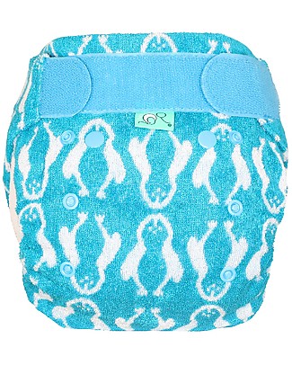 Tots Bots Bamboozle Stretcht Night-time Reusable Nappy - Nappy Feet Washable Nappies