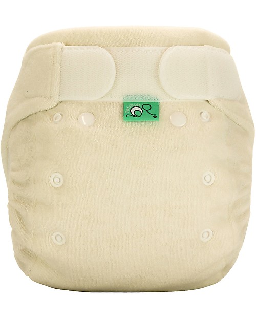 Tots Bots Bamboozle Stretcht Night-time Reusable Nappy - Natural Size 3 Washable Nappies