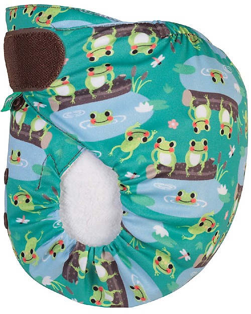 Tots Bots Easy Fit STAR All in One Cloth Nappy - 5 Little Speckled Frogs Washable Nappies