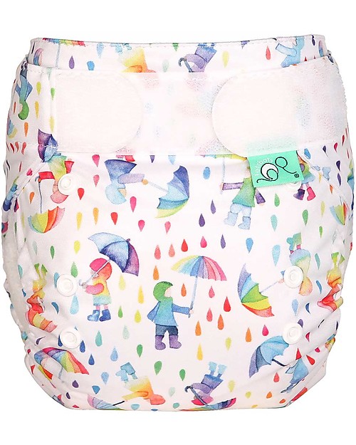 Tots Bots Easy Fit STAR All in One Cloth Nappy - Dilly Dally Washable Nappies