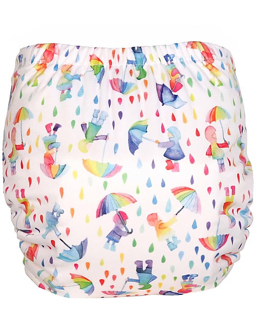 Tots Bots Easy Fit STAR All in One Cloth Nappy - Dilly Dally Washable Nappies