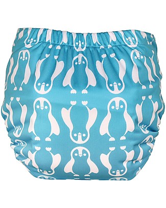 Tots Bots Easy Fit STAR All in One Cloth Nappy - Nappy Feet Washable Nappies
