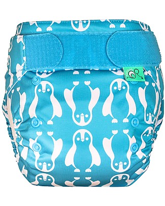 Tots Bots Easy Fit STAR All in One Cloth Nappy - Nappy Feet Washable Nappies