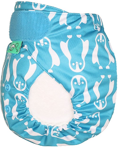 Tots Bots Easy Fit STAR All in One Cloth Nappy - Nappy Feet Washable Nappies