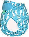 Tots Bots Easy Fit STAR All in One Cloth Nappy - Nappy Feet Washable Nappies